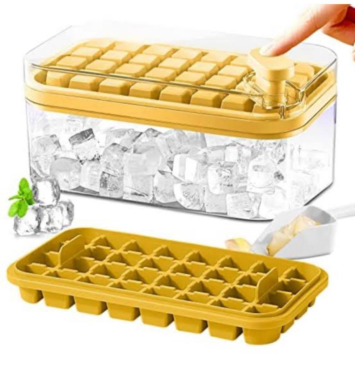 صينية مكعبات ثلج أكريليك مع صندوق تخزين – ICE LATTICE