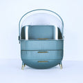 منظم مكياج dark green