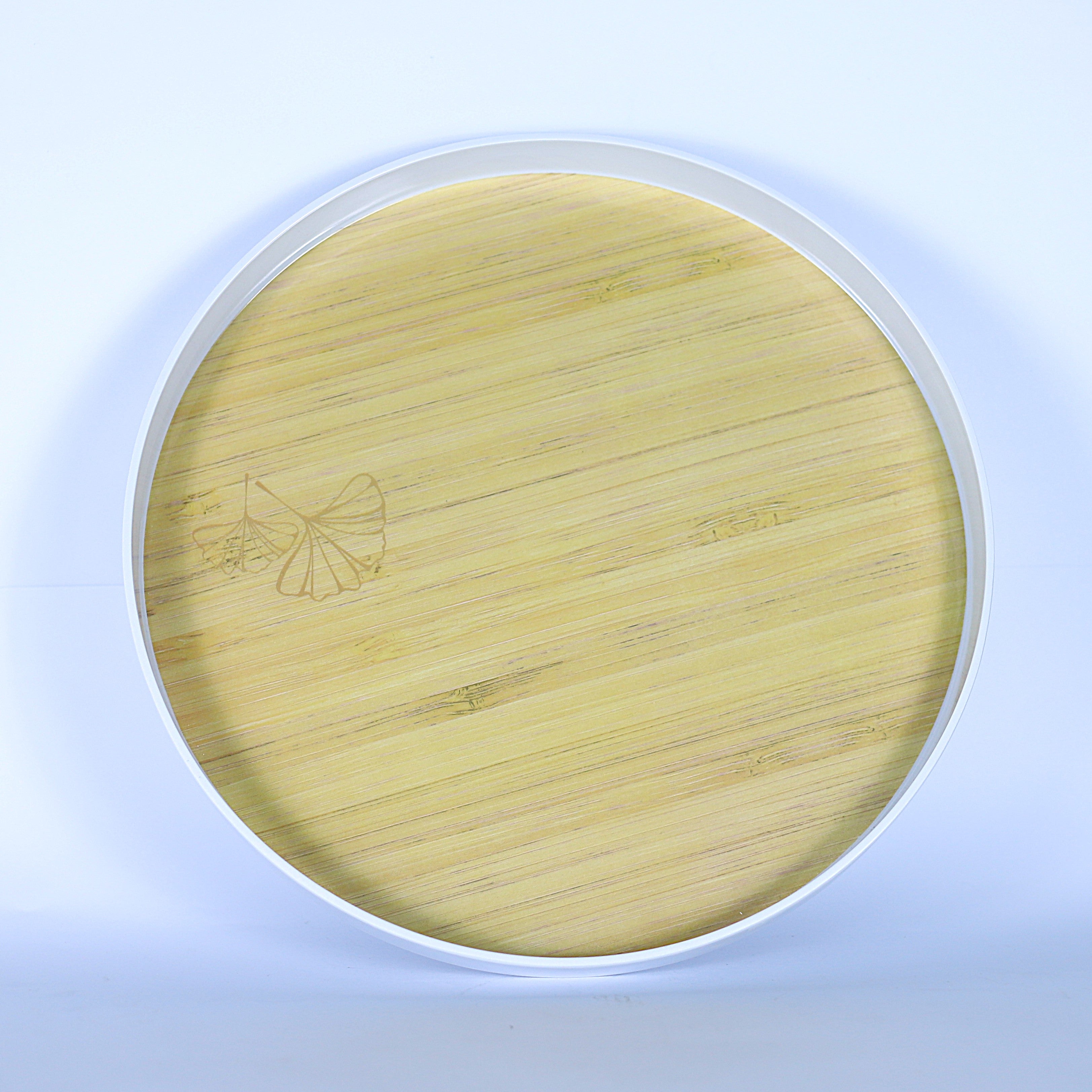 طقم صواني "خشبي" دائري - 3 مقاسات مختلفة