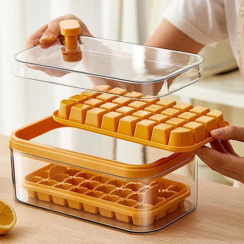 Acrylic Ice Cube Tray with Storage Box – ICE LATTICE